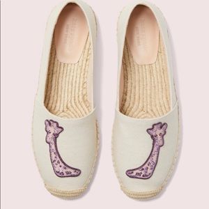 Kate Spade Giraffe Espadrilles